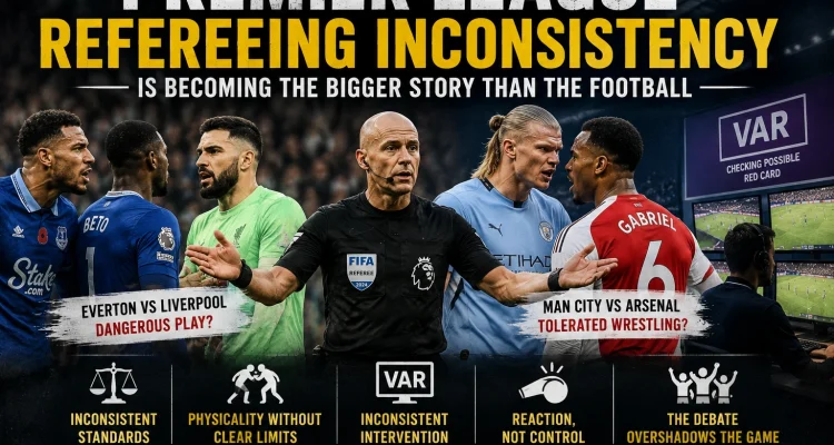 Premier League refereeing inconsistency - FSP