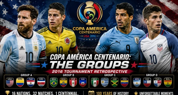 Copa America Centenario groups - FSP