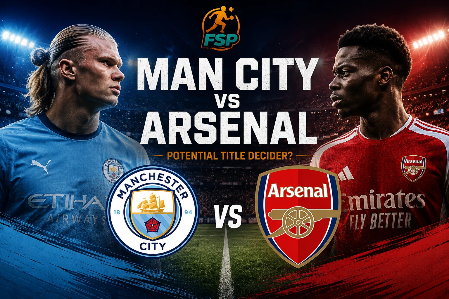 Man City vs Arsenal - FSP