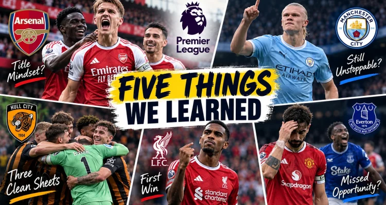Premier League Weekend: Arsenal and Hull Make Their Mark - FSP