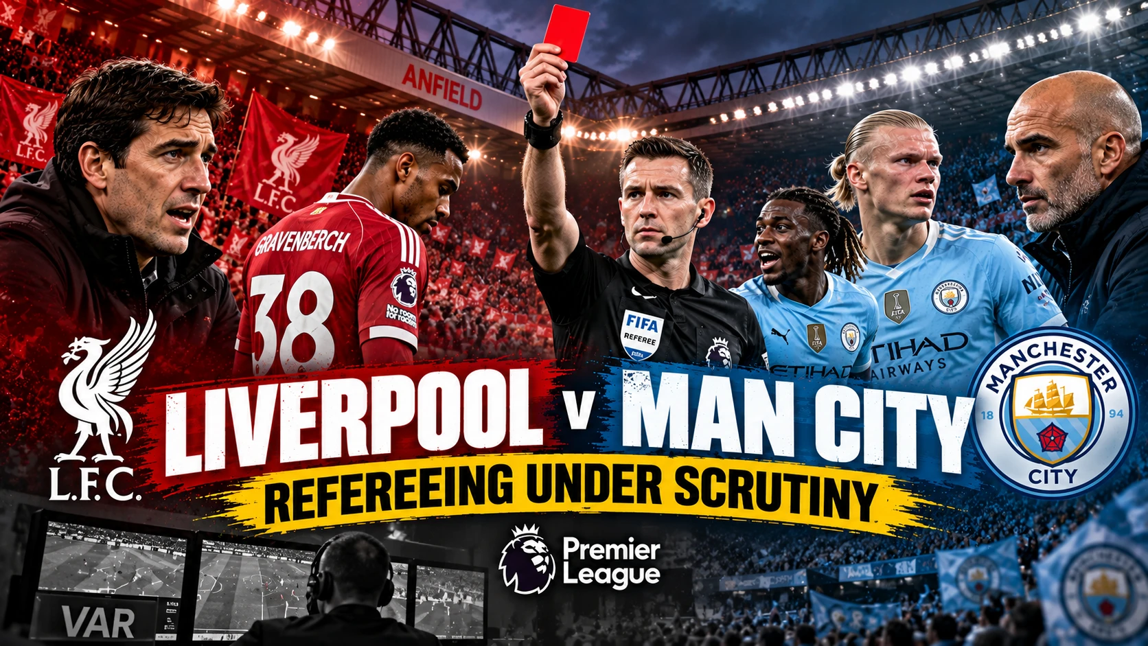 Liverpool v Man City Refereeing Row: VAR & Trust - FSP